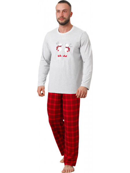 Świąteczny zestaw piżam dla par - WIKI + WIKTOR