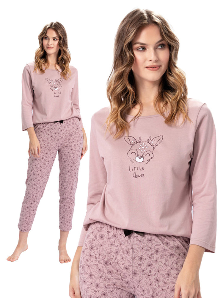 ROBERTA - subtelna, pastelowa piżama damska