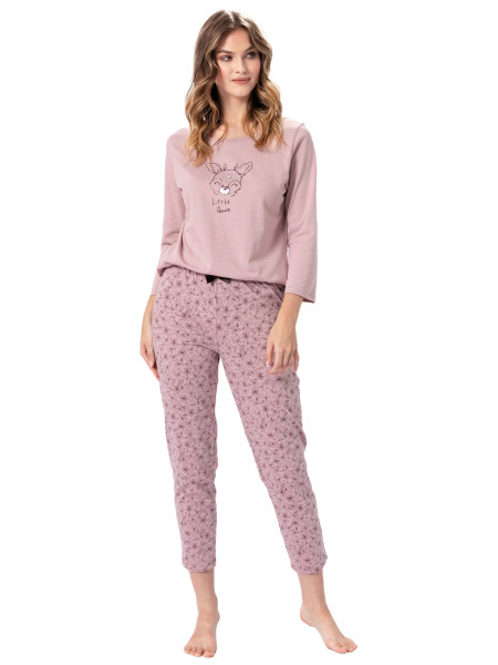 ROBERTA - subtelna, pastelowa piżama damska
