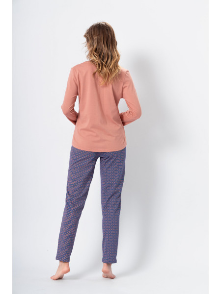 KSENIA - skromna i wyjątkowa piżama damska z kieszeniami
