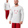 WIKTOR - męska piżama świąteczna